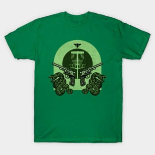 Green Disc Golf Shooter Team T-Shirt